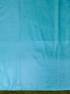 Banarasee Cotton Silk Zari Work Salwar Kameez Fabric With Dupatta Set-Light Blue