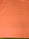 Banarasee Embroidered Cotton Salwar Kameez Fabric With Contrast Dupatta Set-Peach & Off White