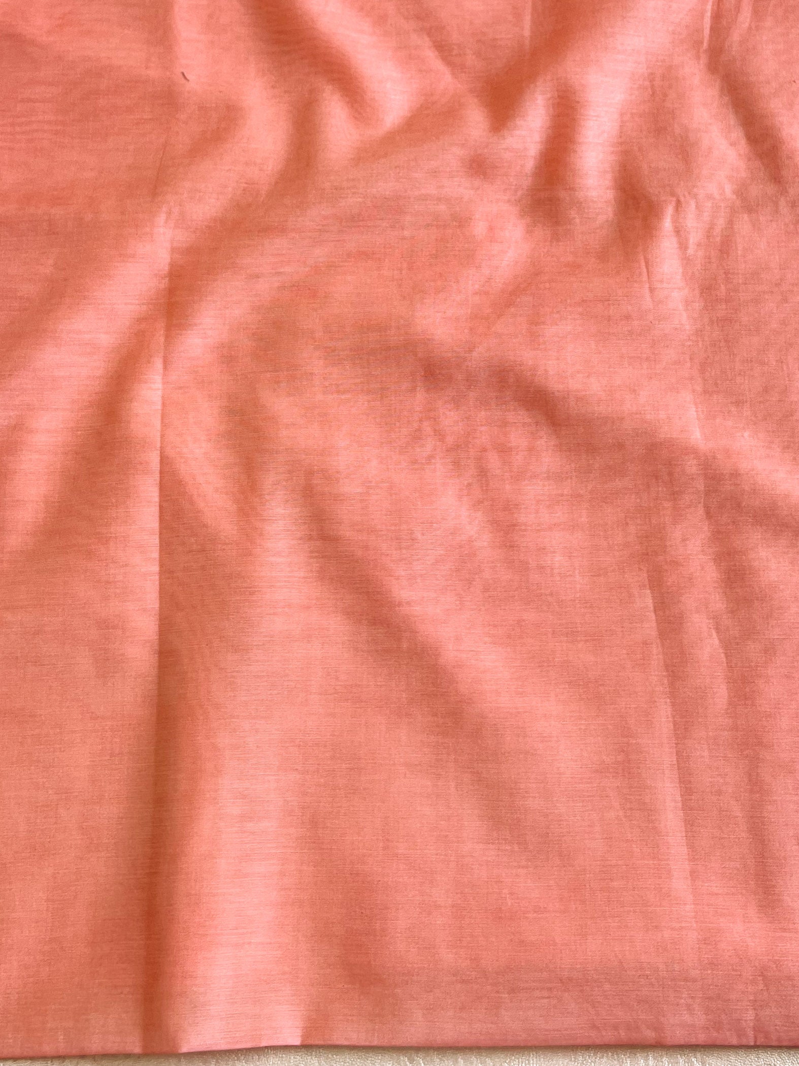 Banarasee Tissue Silk Salwar Kameez Fabric With Duaptta-Peach