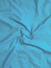 Banarasee Semi Katan Silk Salwar Kameez Fabric With Dupatta Resham Zari Work-Blue