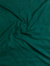 Banarasee Semi Katan Silk Salwar Kameez Fabric With Dupatta Resham Zari Work-Green