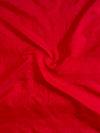 Banarasee Semi Katan Silk Salwar Kameez Fabric With Dupatta Resham Zari Work-Red