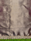 Banarasee Handloom Semi Silk Saree With Zari Buti Design & Lace Border-Violet