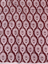 Handloom Mul Cotton Hand-Block Print Saree-Maroon