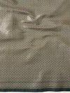 Banarasee Handwoven Semi Silk Saree With Zari Work-Deep Green