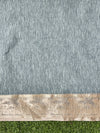 Banarasee Handloom Cotton Silk Saree With Zari Work & Border-Dusty Blue