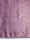 Banarasee Semi Chiffon Saree With Buti Design Contrast Border & Lace-Red & Light Pink