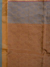 Banarasee Cotton Silk Mix Saree With Big Buta Design-Blue