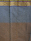 Banarasee Cotton Silk Mix Saree With Big Buta Design-Blue