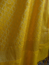 Banarasee Cotton Silk Floral Jaal Salwar Kameez Fabric With Contrast Art Silk Dupatta-Purple