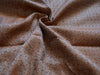 Banarasee/Banarasi Salwar Kameez Cotton Silk Resham Woven Fabric-Rust