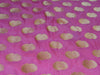 Banarasee/Banarasi Handwoven Art Silk Unstitched Lehenga & Blouse Fabric-Pink