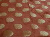 Banarasee/Banarasi Handwoven Art Silk Unstitched Lehenga & Blouse Fabric-Peach