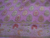 Banarasee/Banarasi Salwar Kameez Cotton Silk Woven Meena Buti Fabric-Mauve