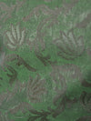 Banarasee/Banarasi Salwar Kameez Cotton Silk Resham Buti Woven Fabric-Green