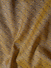 Banarasee/Banarasi Salwar Kameez Cotton Silk Resham Buti Woven Fabric-Mustard