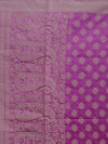 Banarasee/ Banarasi Cotton Silk Mix Resham Work Dupatta-Mauve