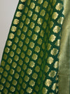 Banarasee Digital Print Semi Silk Salwar Kameez Set With Green Zari Dupatta-Salmon Pink
