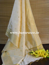 Banarasee Art Silk Buti Design Dupatta-White