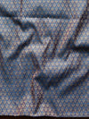 Banarasee Salwar Kameez Cotton Silk Resham Buti Woven Fabric-Blue