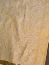 Banarasee Art Silk Jaal Design Dupatta-White