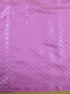 Banarasee Semi Silk Salwar Kameez Fabric & Dupatta With Silver Zari-Deep Blue & Pink