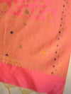 Banarasee Art Silk Jaal Design Dupatta-Pink
