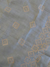 Handloom Embroidered Khadi Cotton Salwar Kameez Dupatta Set-Pastel Green & Pink