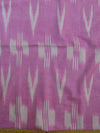 Bhagalpuri Ikkat Kameez With Shibori Dyed Linen Dupatta & Bottom-Pink & Blue