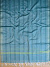 Banarasee Art Silk Floral Salwar Kameez Fabric & Dupatta-Green