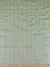 Banarasee Brocade Salwar Kameez Fabric With Cotton Silk Dupatta-Green