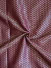 Banarasee Salwar Kameez Cotton Silk Resham Buti Woven Fabric-Magenta