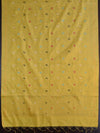 Banarasee Art Silk Jaal Design Dupatta-Yellow