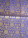 Banarasee Handwoven Semi Silk Saree With Jhumki Motif-Violet