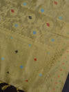 Banarasee Art Silk Jaal Design Dupatta-Beige