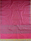 Banarasee Salwar Kameez Cotton Silk Resham Buti Woven Fabric-Pink & Blue