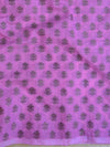 Banarasee Cotton Silk Salwar Kameez Ghichha Buti Fabric & Dupatta-Purple & Maroon