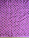 Banarasee Cotton Silk Salwar Kameez Ghichha Buti Fabric & Dupatta-Purple & Maroon