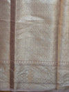 Banarasee Organza Mix Saree With Buti Design & Zari Border-Pink