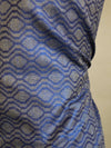 Handloom Silk Cotton Ghichha Woven Shibori Dupatta Suit Set-Blue