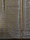 Banarasee Organza Mix Saree With Buti Design & Zari Border-Pastel Green