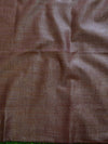 Handloom Khadi Cotton Salwar Kameez With Madhubani Print Dupatta-Brown & Beige