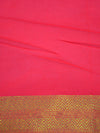 Banarasee Art Silk Saree With Antique Zari Work-Yellow
