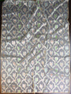 Banarasee Chanderi Cotton Embroidery Salwar Kameez With Organza Dupatta Set-Green & White