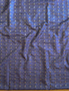 Handloom Silk Cotton Ghichha Woven Salwar Kameez Dupatta Set-Blue