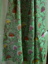 Banarasee Cotton Silk Multicolor Resham Work Dupatta-Green