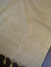 Handloom Khadi Cotton Dobby Pattern Salwar Kameez Dupatta Set- Beige