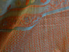 Banarasee Salwar Kameez Cotton Silk Fabric With Contrast Blue Meena Dupatta-Peach