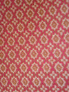 Banarasee Salwar Kameez Cotton Silk Resham Buti Woven Fabric-Pink