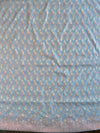 Banarasee Salwar Kameez Cotton Silk Resham Buti Woven Fabric-Grey